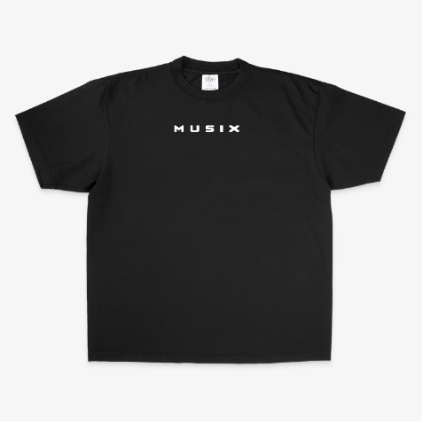 Musix Tee (black)